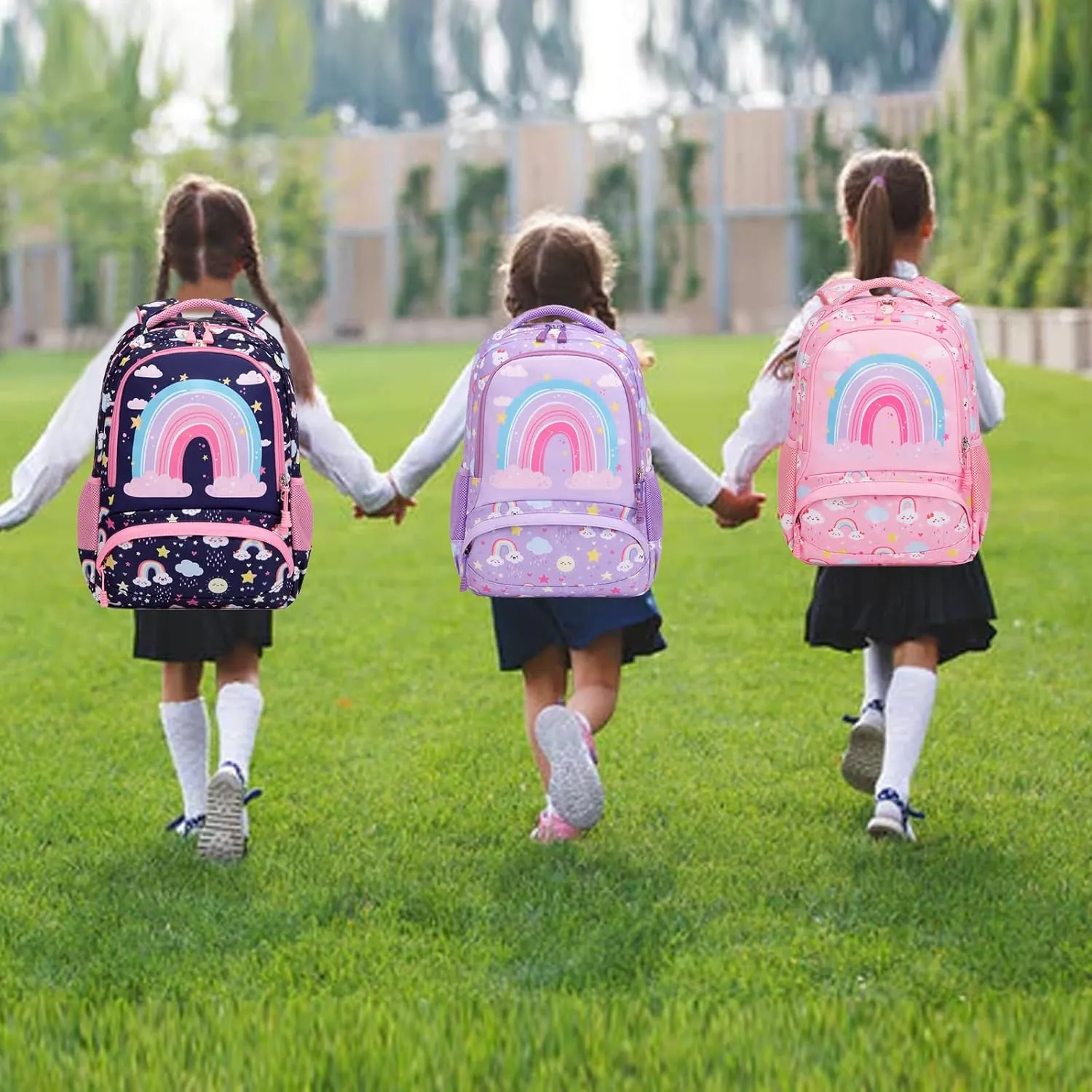 Backpack Unicorn for Girls School Preschool Backpack for Girls 3 IN 1 School Bookpack Set with Lunch Bag Pencil Bag