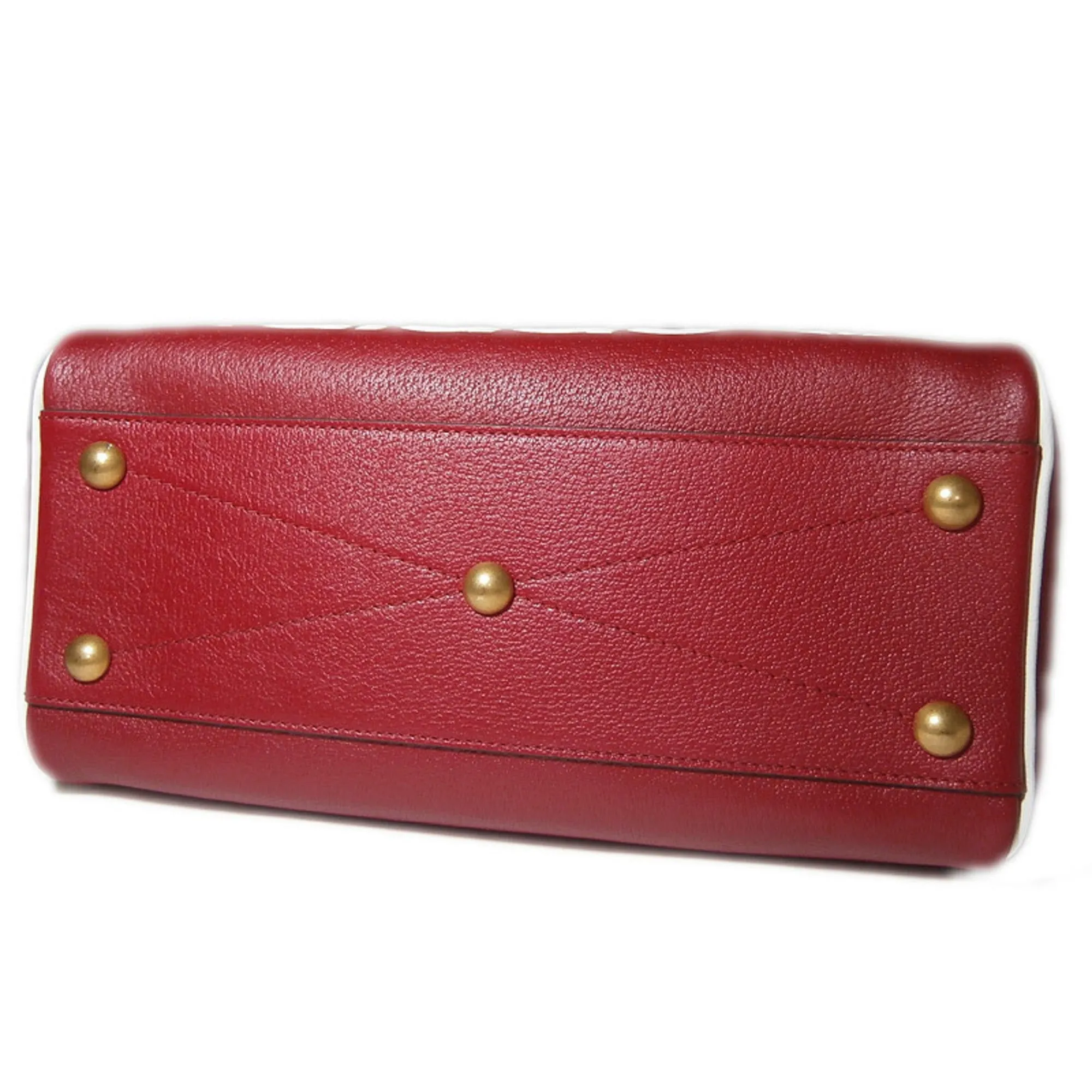 Bag Collaboration Mini adidasxGucci 702397 Only today Leather Boston Duffle Flexible customer care Red Gucci