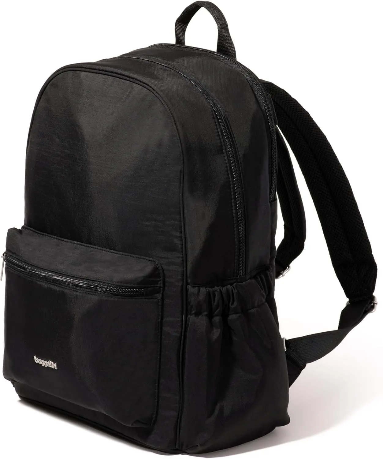 Baggallini Securtex Anti-Theft Laptop Backpack, Black