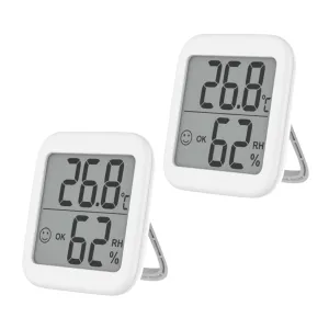 Balacoo Digital Temperature Gauge Easy-to-Read Thermometer for Home and School