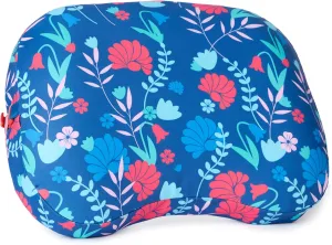 Ballast Beach Pillow – Comfy, Durable & Compact, Stays Put on Windy Beaches with Patented Sand Pouch, Inflatable Pillow for Beaches, Pools, Camping, Festivals and Travel (Coastal Floral)