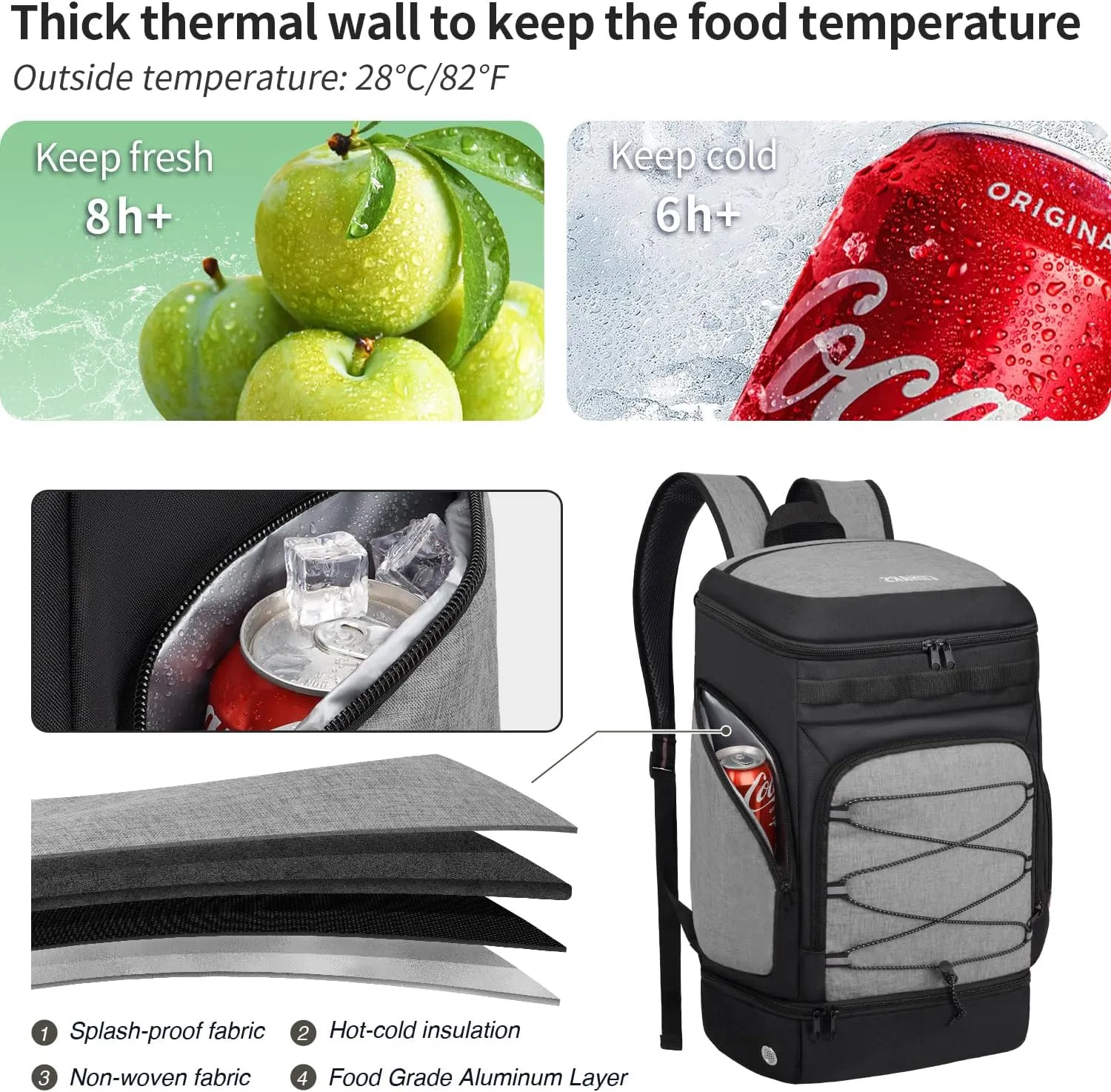 Basketball Backpack Basketball Bag Large Sports Bag with Separate Ball holder & Shoes compartment, Best for Basketball, Soccer,Volleyball,Gym
