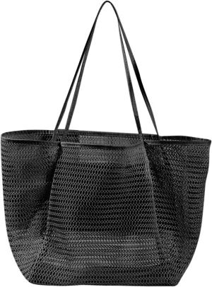 Beach Bag Mesh Tote Bags Mothers Day Gifts for Mom Women Bag for Pool Travel Vacation Gym 2025