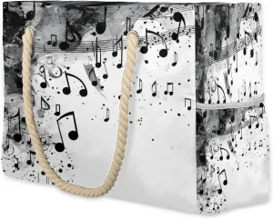 Beach Bags for Women and Men Extra Large Waterproof Sandproof Zipper Travel Tote Bag