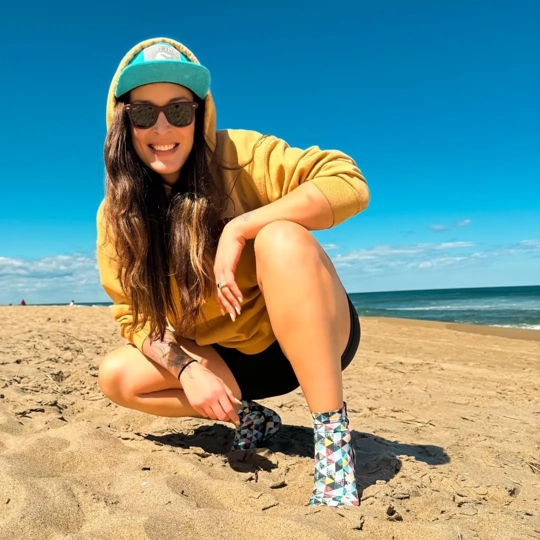 Beach Volleyball & Sand Soccer Socks No-Holes Guaranteed Soles for Maximum Protection