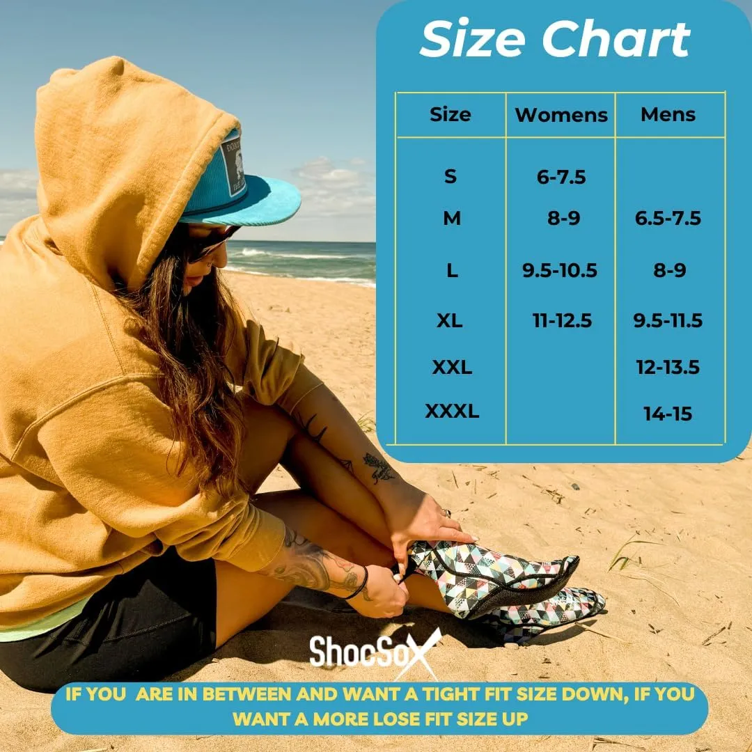 Beach Volleyball & Sand Soccer Socks No-Holes Guaranteed Soles for Maximum Protection