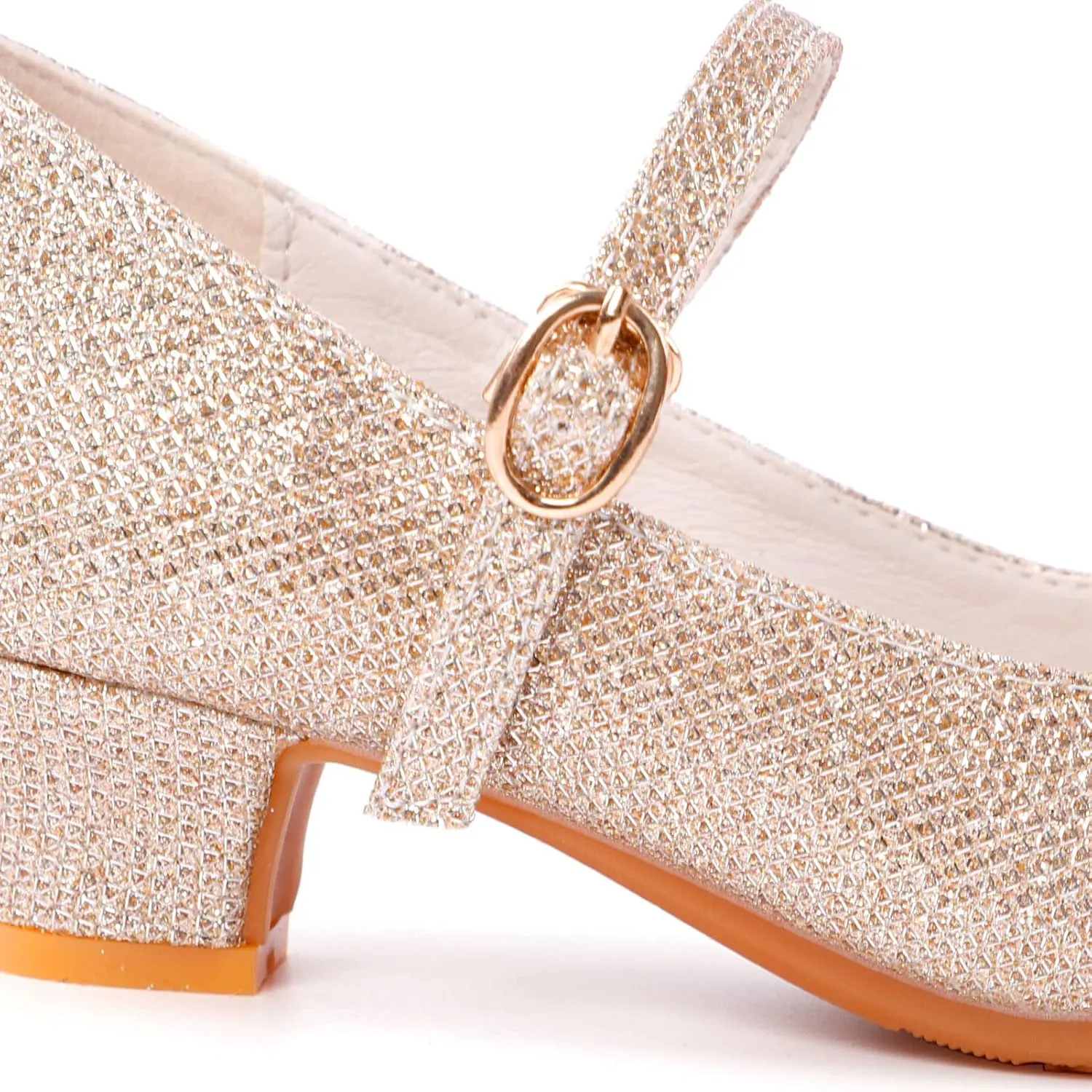 BEARAE Girls Mary Jane Shoes Party Dress Shoes Low Heel Girls Dress Shoes Wedding Party Mary Jane Princess Shoes for Kids