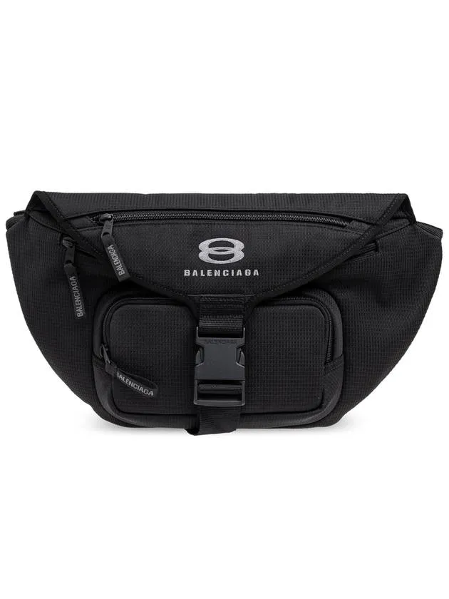 Belt Large Bag Express worldwide Utility Black Shockproof Balenciaga