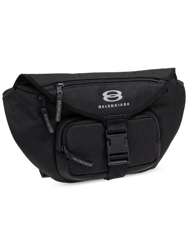Belt Large Bag Express worldwide Utility Black Shockproof Balenciaga