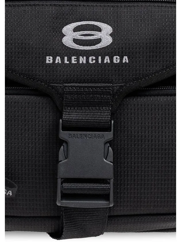 Belt Large Bag Express worldwide Utility Black Shockproof Balenciaga