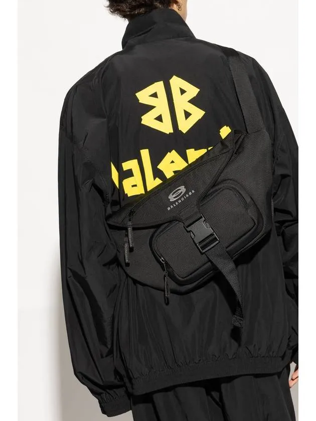 Belt Large Bag Express worldwide Utility Black Shockproof Balenciaga