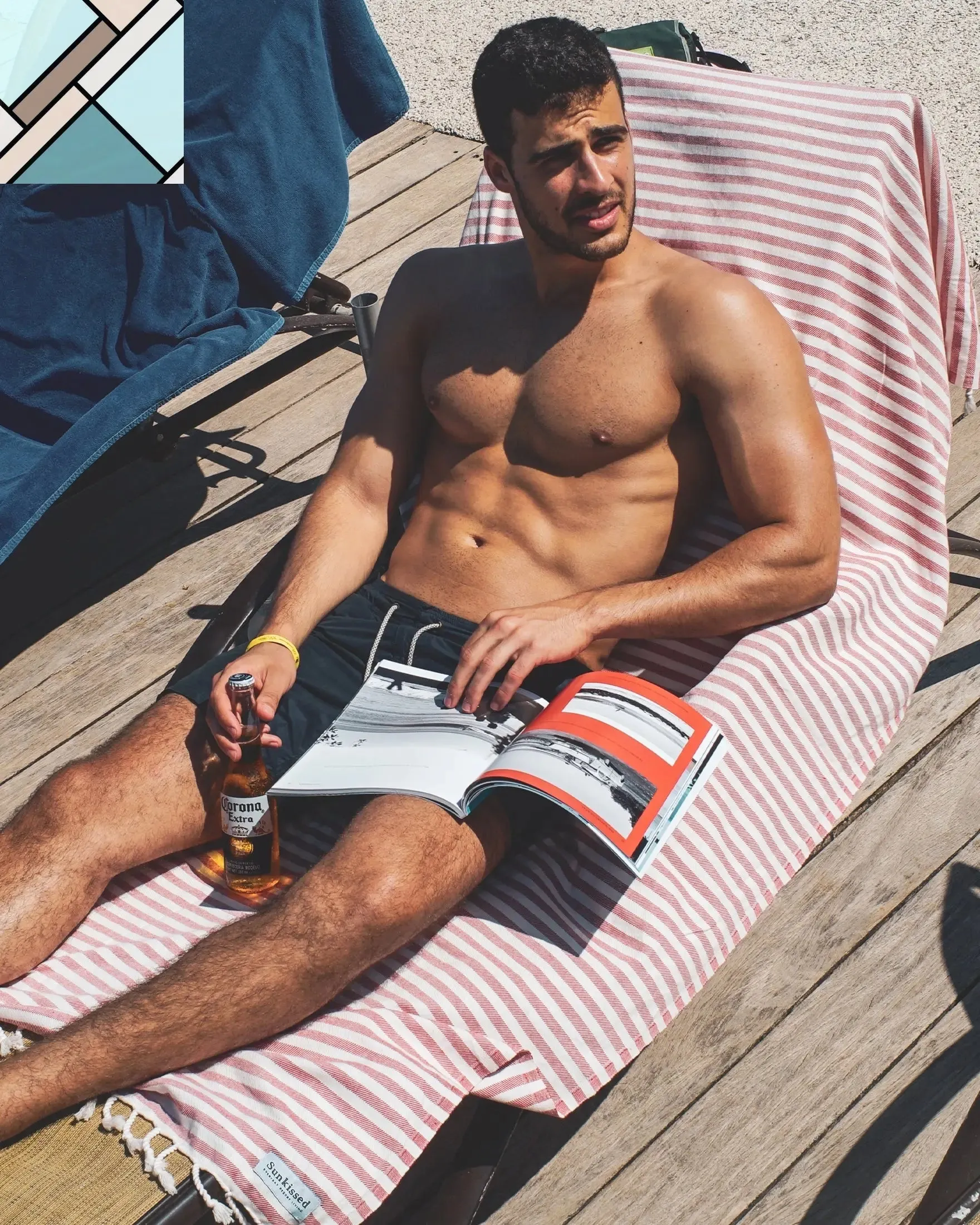 Bermuda • Sand Free Beach Towel by Sunkissed