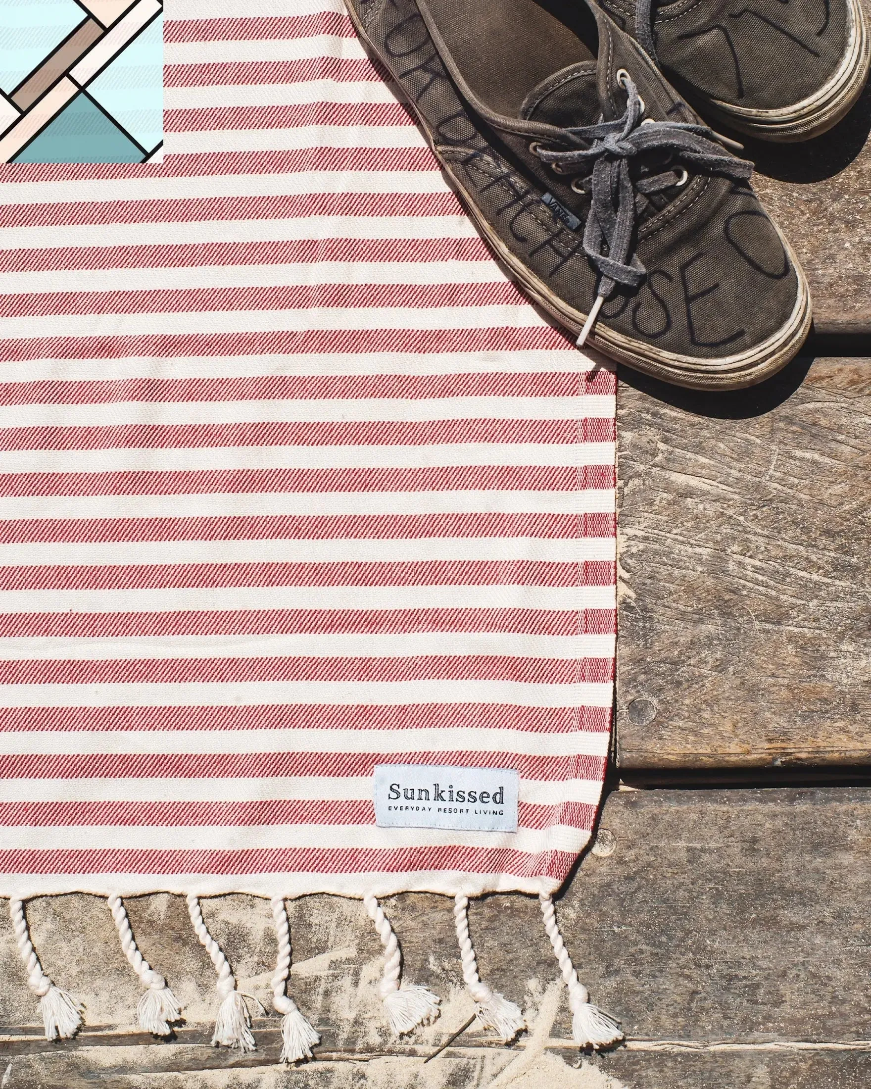 Bermuda • Sand Free Beach Towel by Sunkissed