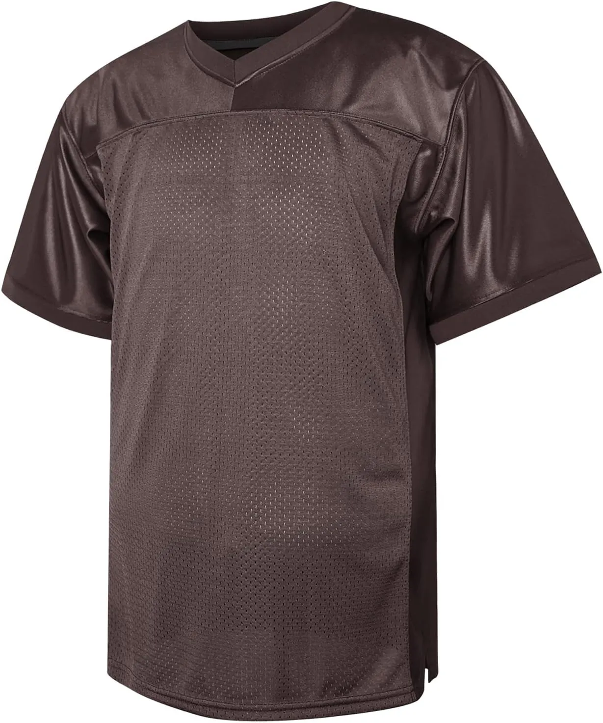 Blank Football Jersey,90s Hip Hop Sports Mesh Practice Plain Football Shirt