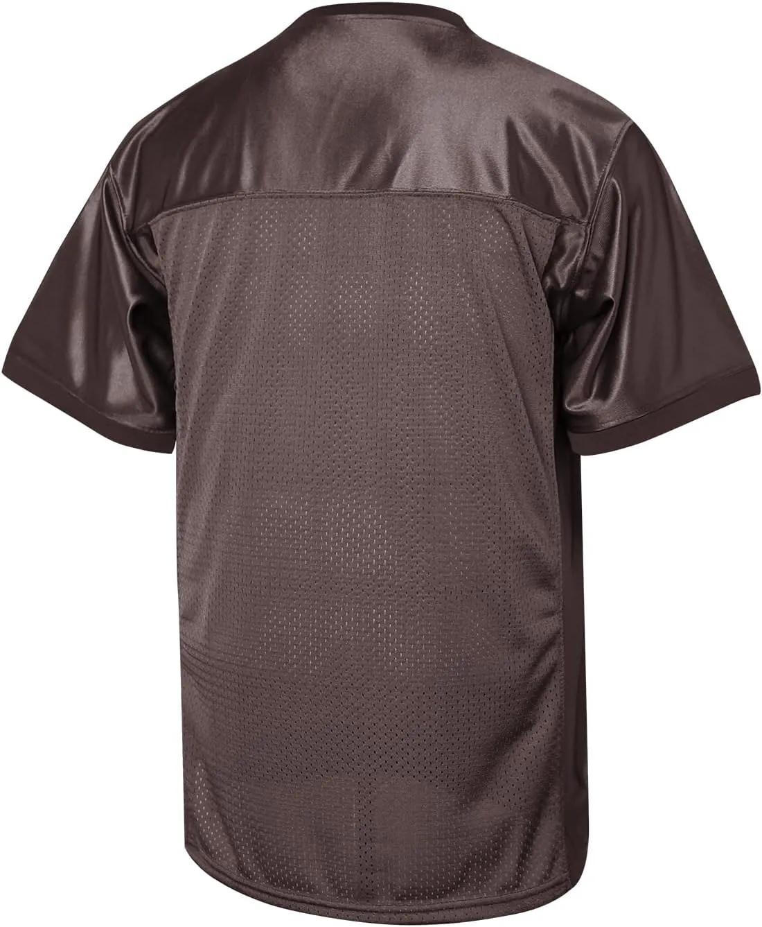 Blank Football Jersey,90s Hip Hop Sports Mesh Practice Plain Football Shirt