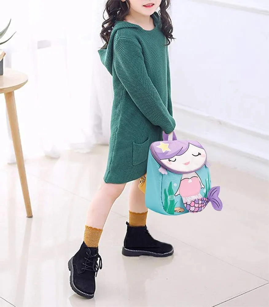 Bluboon Toddlers Backpack for Girls Cute Preschool Backpack 3D Schoolbag Toddler Bookbag for Kids