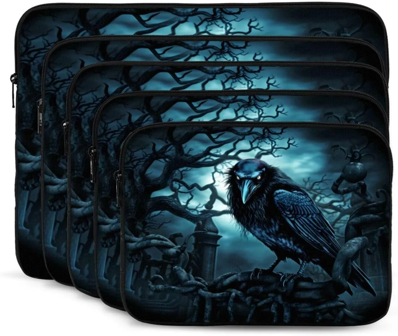 Blue Black Crow Laptop Inner Bag Laptop Sleeve Case Briefcase Carrying Laptop Cover