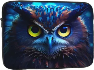 Blue Owl Laptop Inner Bag Laptop Sleeve Case Briefcase Carrying Laptop Cover