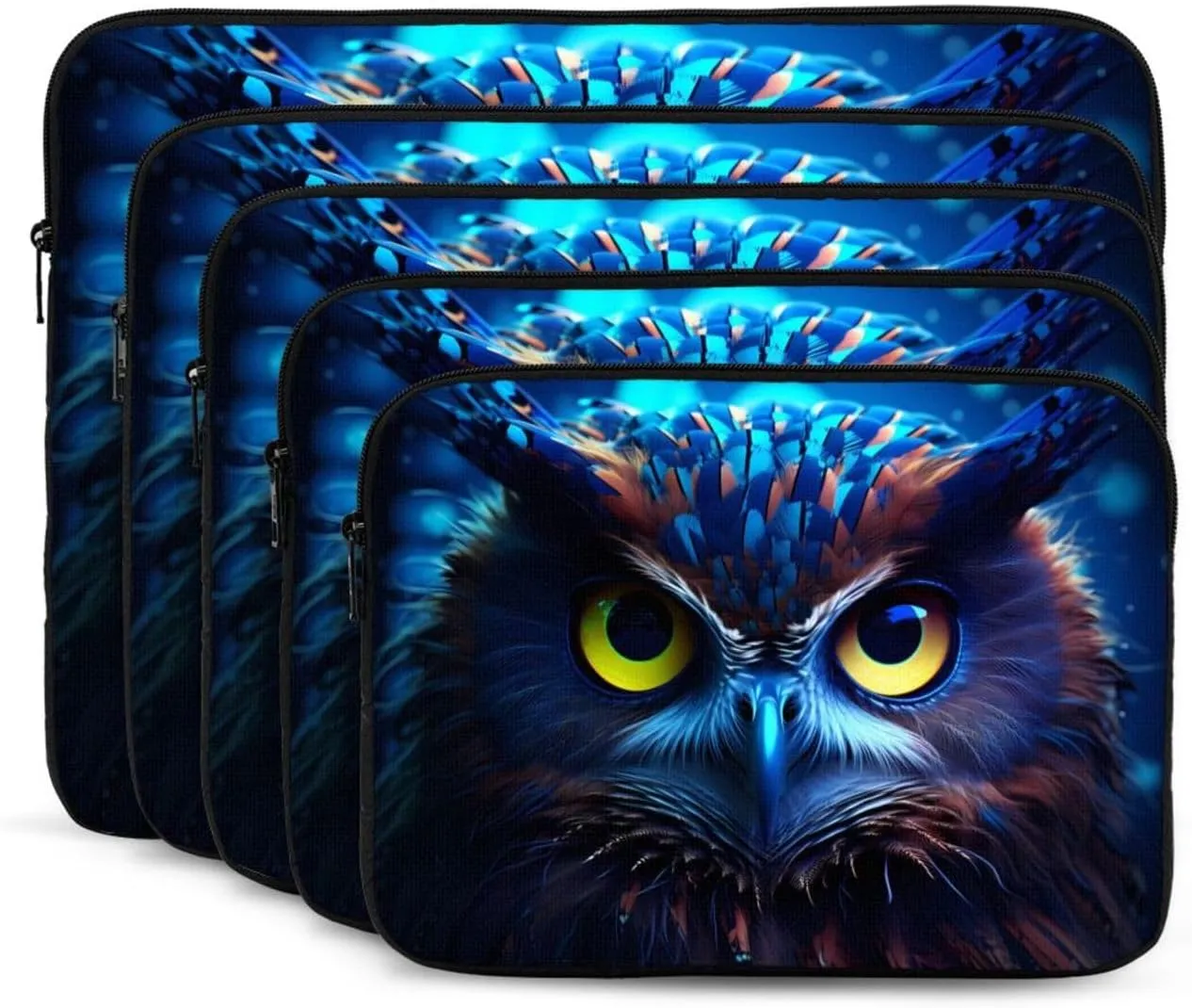 Blue Owl Laptop Inner Bag Laptop Sleeve Case Briefcase Carrying Laptop Cover