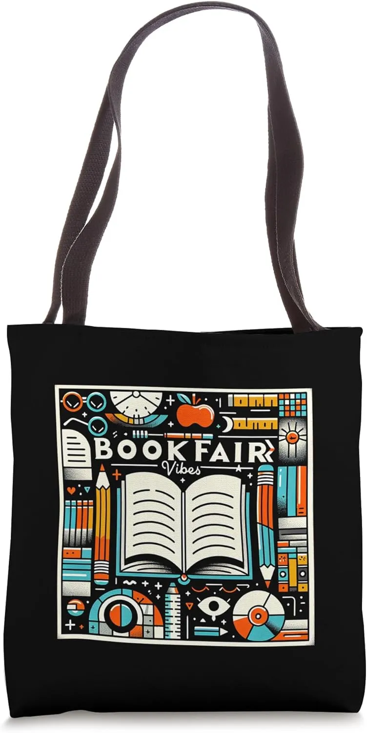 Book Fair Vibes Reader Nostalgia |----- Tote Bag