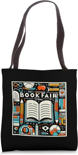 Book Fair Vibes Reader Nostalgia |----- Tote Bag