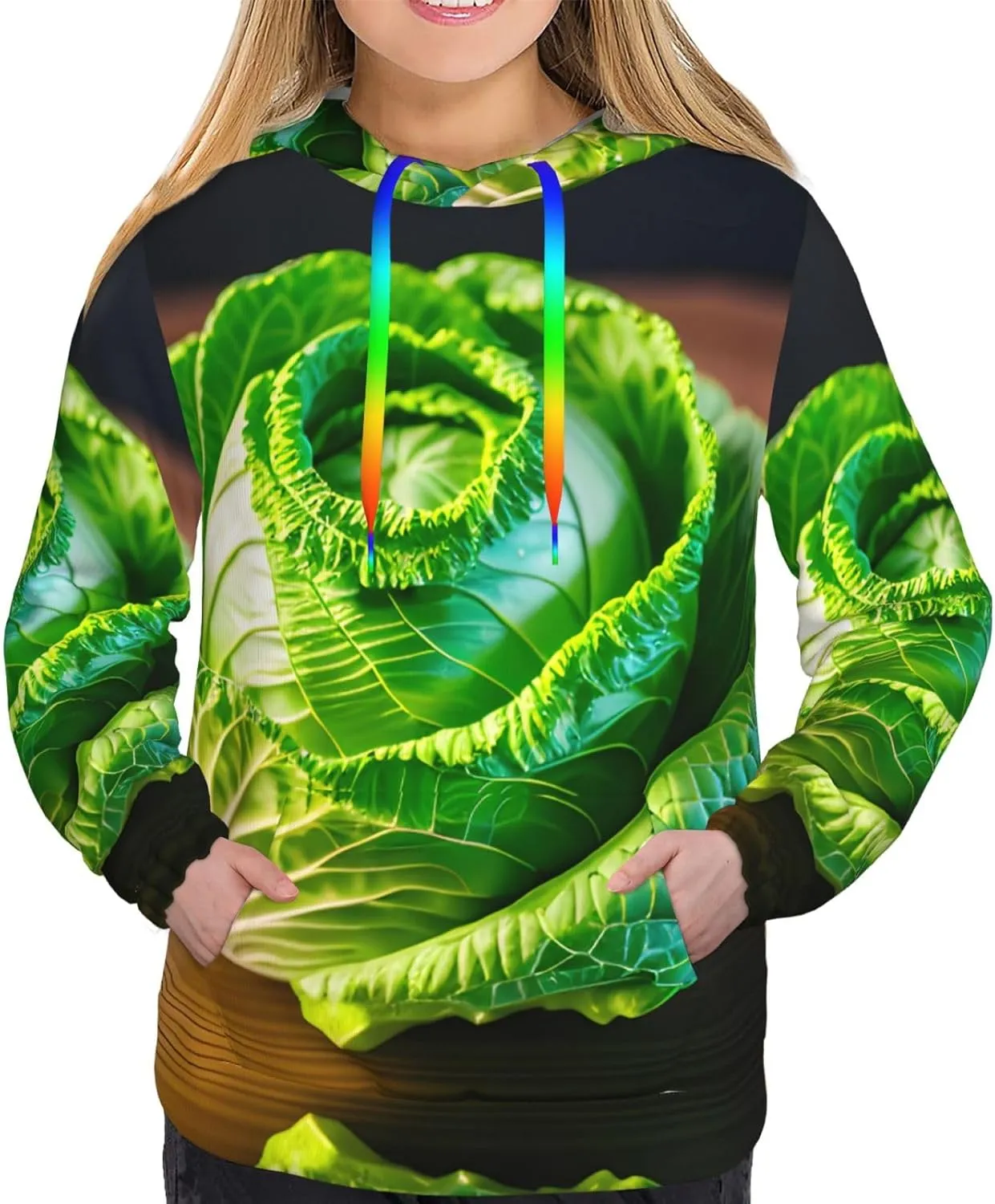 Bright Cabbage Womens Christmas Hoodies Jackets Sweatshirts Fall Fashion Outfits Sweaters Winter Clothes Gift