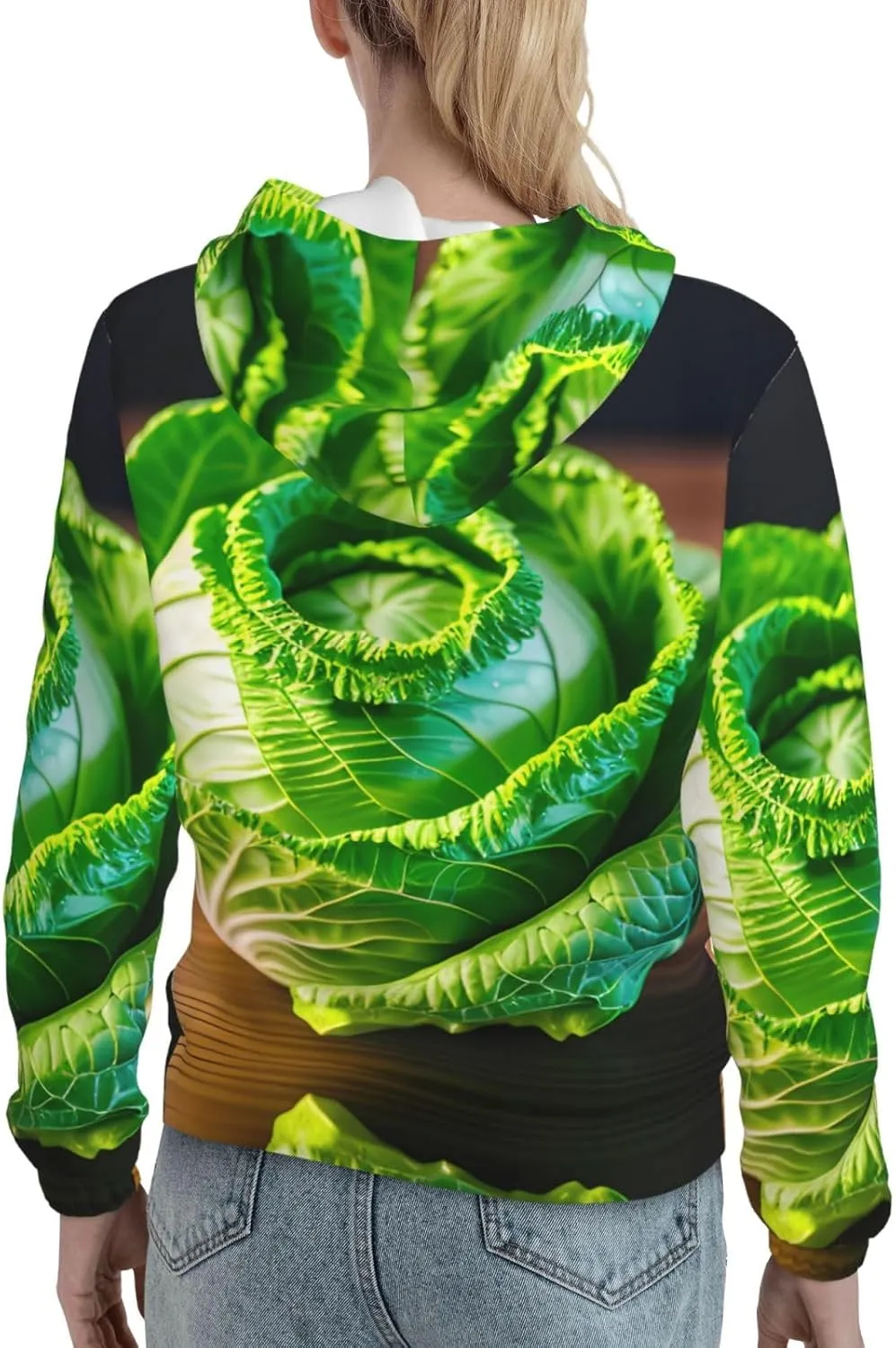 Bright Cabbage Womens Christmas Hoodies Jackets Sweatshirts Fall Fashion Outfits Sweaters Winter Clothes Gift