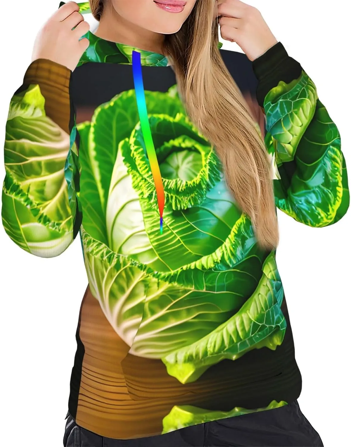 Bright Cabbage Womens Christmas Hoodies Jackets Sweatshirts Fall Fashion Outfits Sweaters Winter Clothes Gift