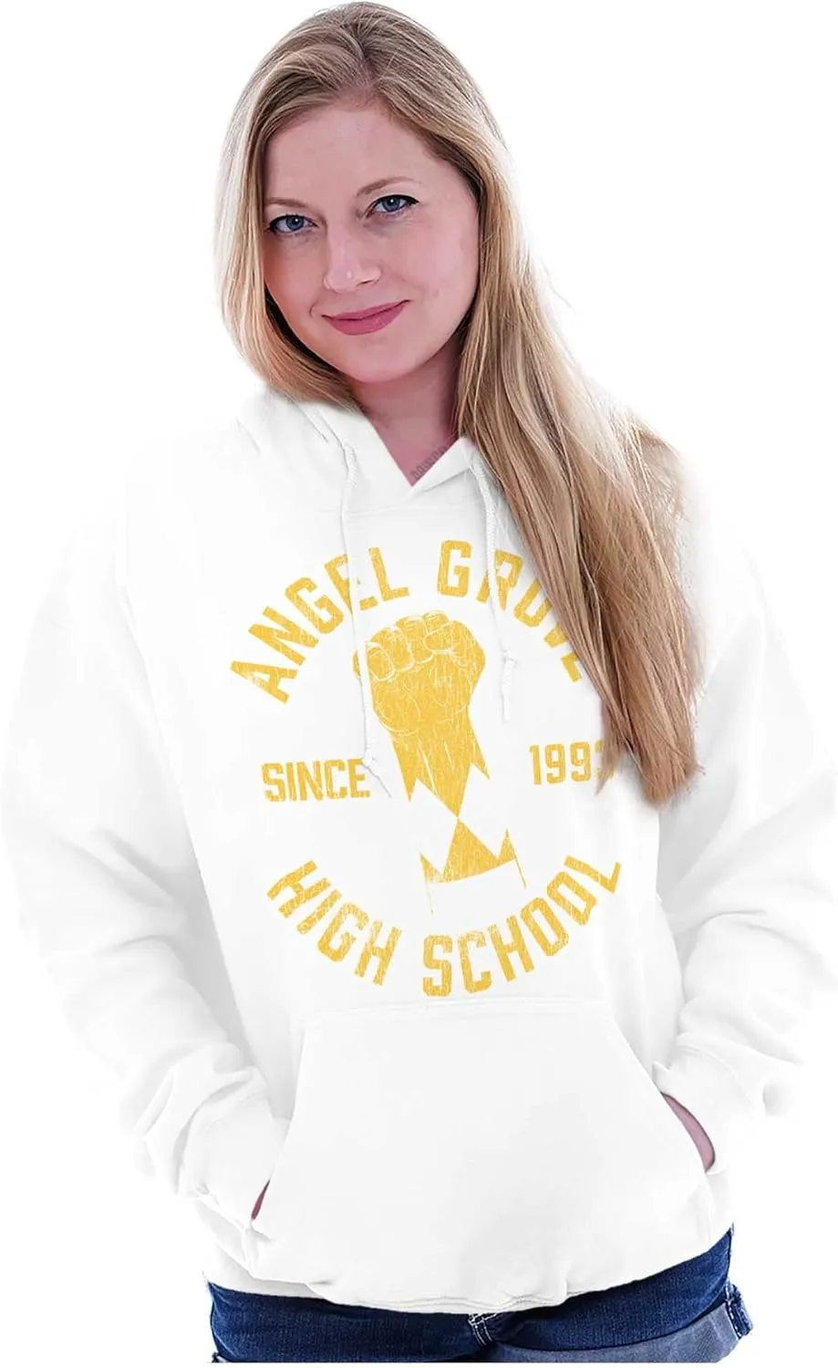 Brisco Brands Angel Grove High School Since 1993 Hoodie Sweatshirt Women Men
