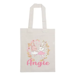 BUNNY BALLERINA WREATH BAG