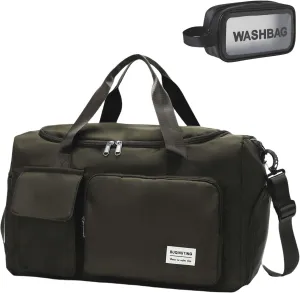 BUQINGTING Gym Bag for Men Women with Shoe Compartment, Cute Travel Duffle Bag for Women, Weekender Overnight Bag, Carry on Tote Bag Sport Duffel bag for Dance, Swim