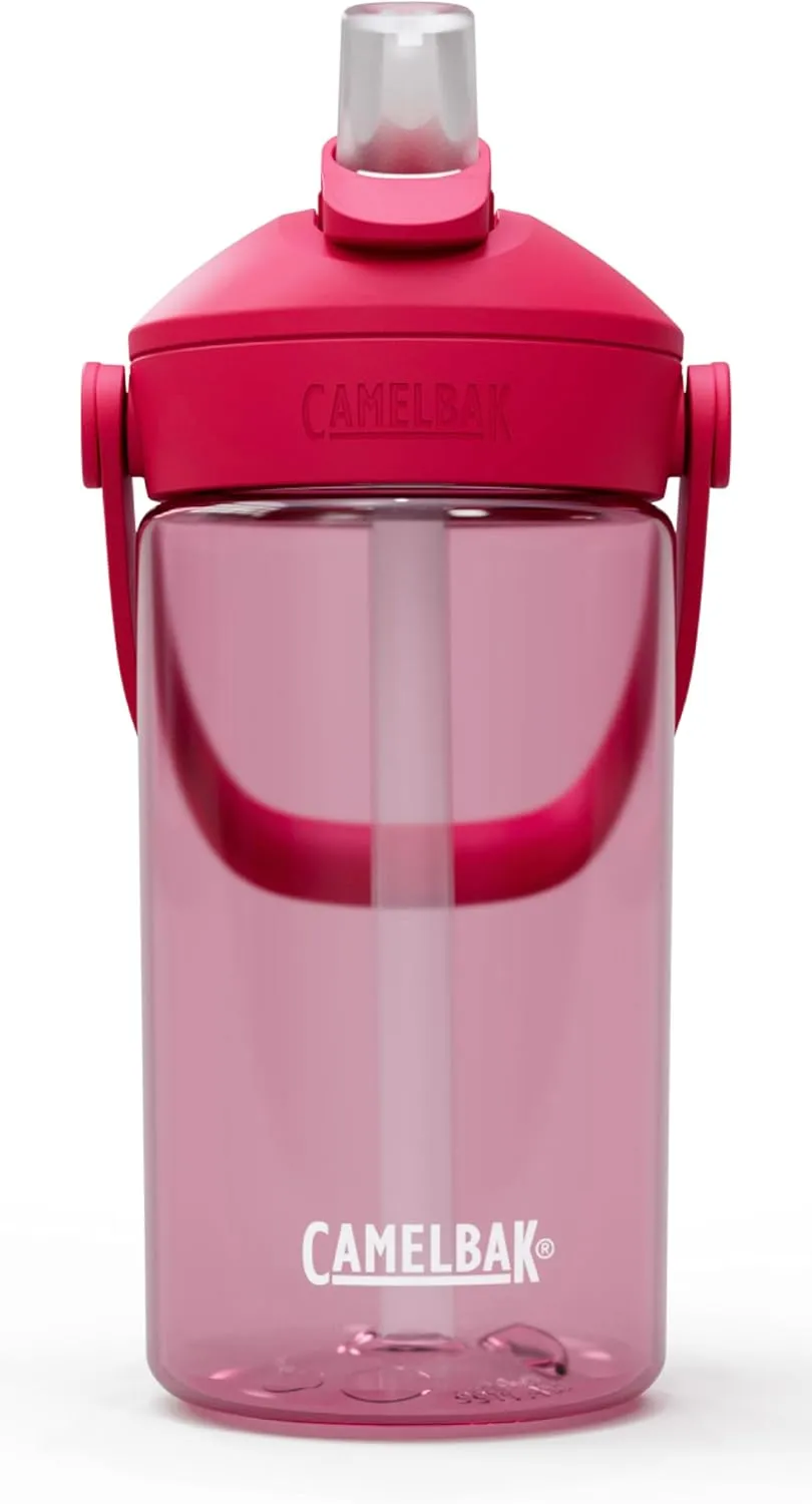 CamelBak Thrive Flip Straw Kids Bite Valve Tritan Renew Water Bottle 14oz