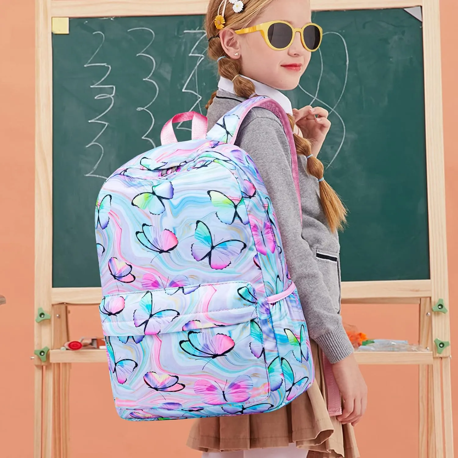 CAMTOP Preschool Backpack for Kids Girls Small Backpack Purse Kindergarten School Bookbags for Toddler Travel