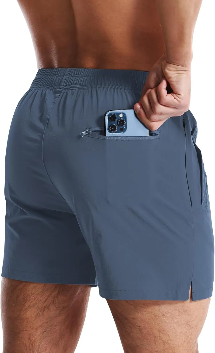 CANGHPGIN Mens Workout Athletic Shorts 7 inch / 5 inch Quick Dry Running Shorts Men Lightweight Sports Gym Shorts with Pocket