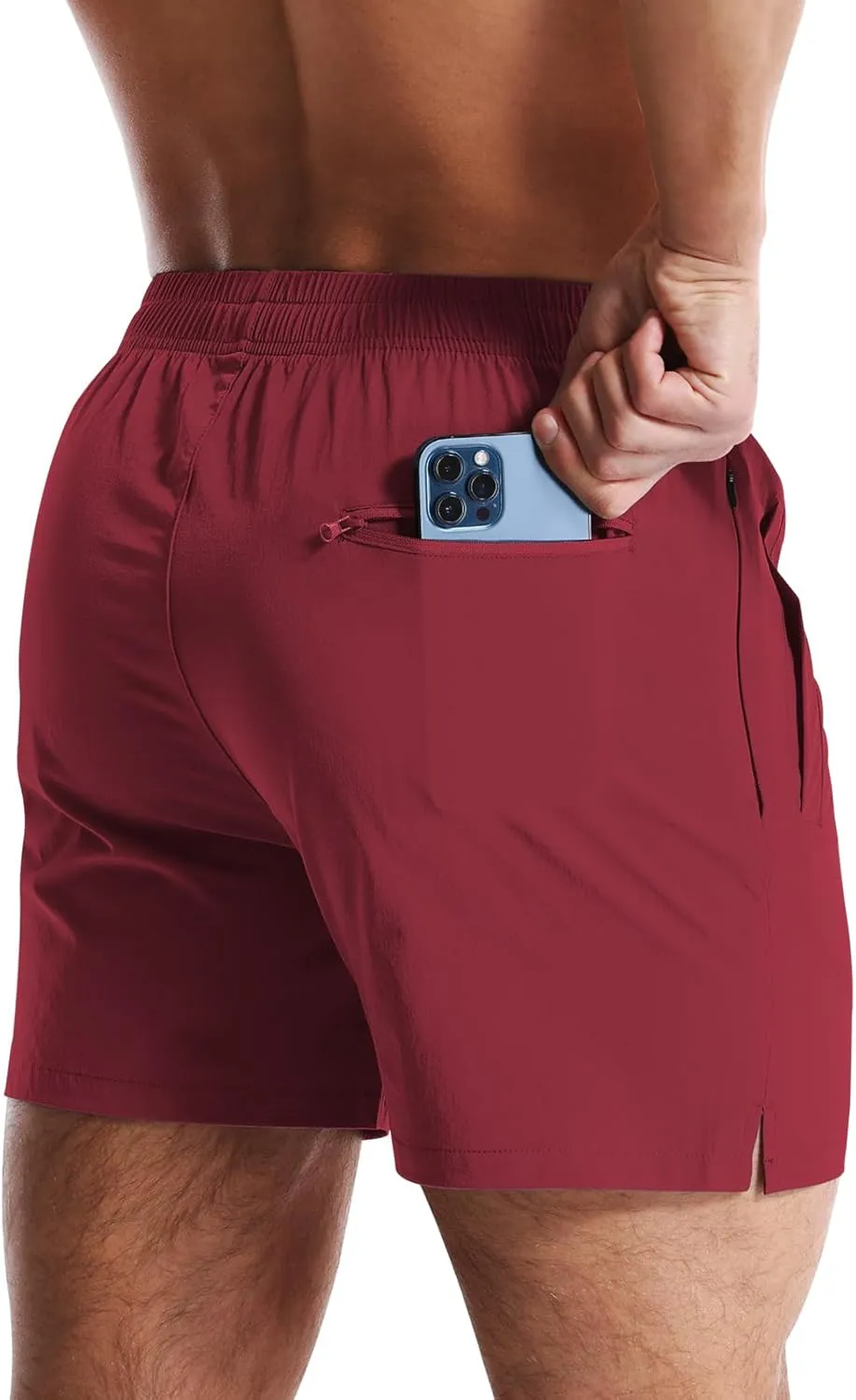 CANGHPGIN Mens Workout Athletic Shorts 7 inch / 5 inch Quick Dry Running Shorts Men Lightweight Sports Gym Shorts with Pocket