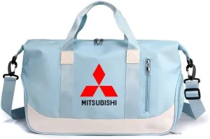 Car Travel Duffel Bag for Mitsubishi ASX Colt Eclipse, Travel Duffle Bag Weekender Bags Travel Bag Weekender Overnight Bag Sports Gym Tote Bag Travel Carry on Bag Accessories,Blue-A