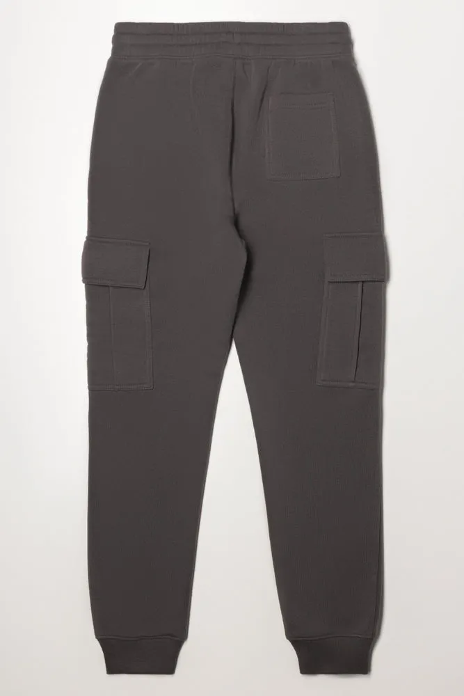 Cargo Trackpants Dark Grey
