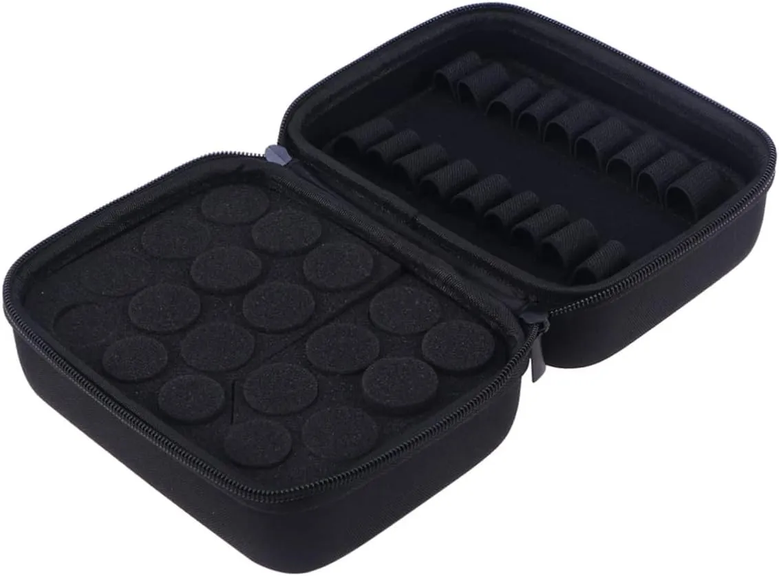 Carrying Bag Drop Essential Aromatic Oil for Portable Diffusers Storage Perfume Bags Perfumes, Black, medium