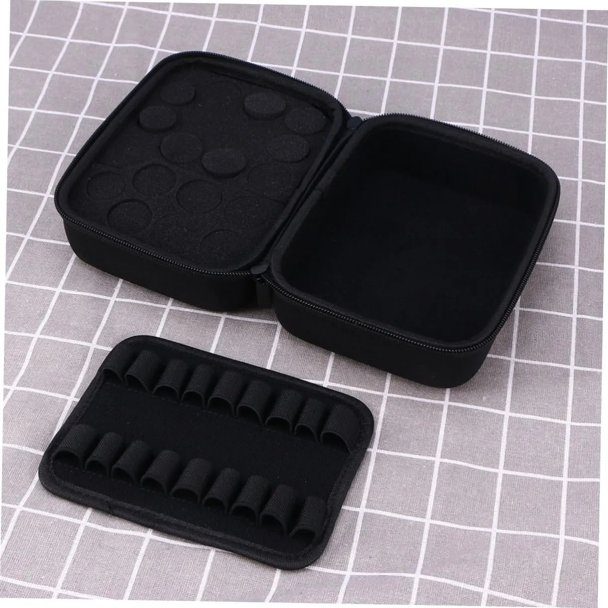 Carrying Bag Drop Essential Aromatic Oil for Portable Diffusers Storage Perfume Bags Perfumes, Black, medium