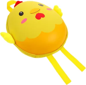 Cartoon Eggshell Chicken Backpack Adorable for Kids Easy to Clean Maintain Random Style