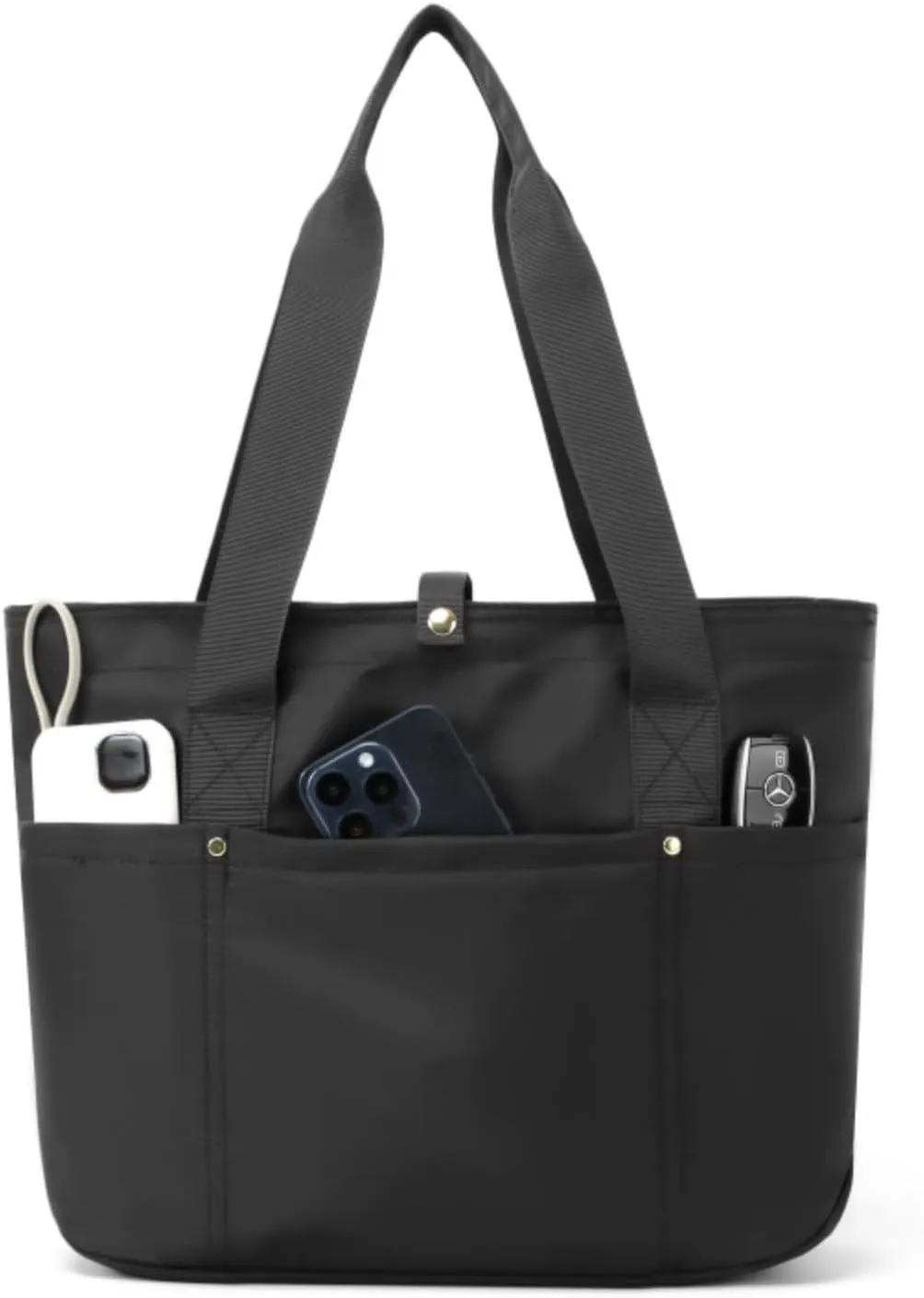 Casual Tote Bag for Women Large Shoulder Bag Handbag for Travel Work Foldable Shopping Bag