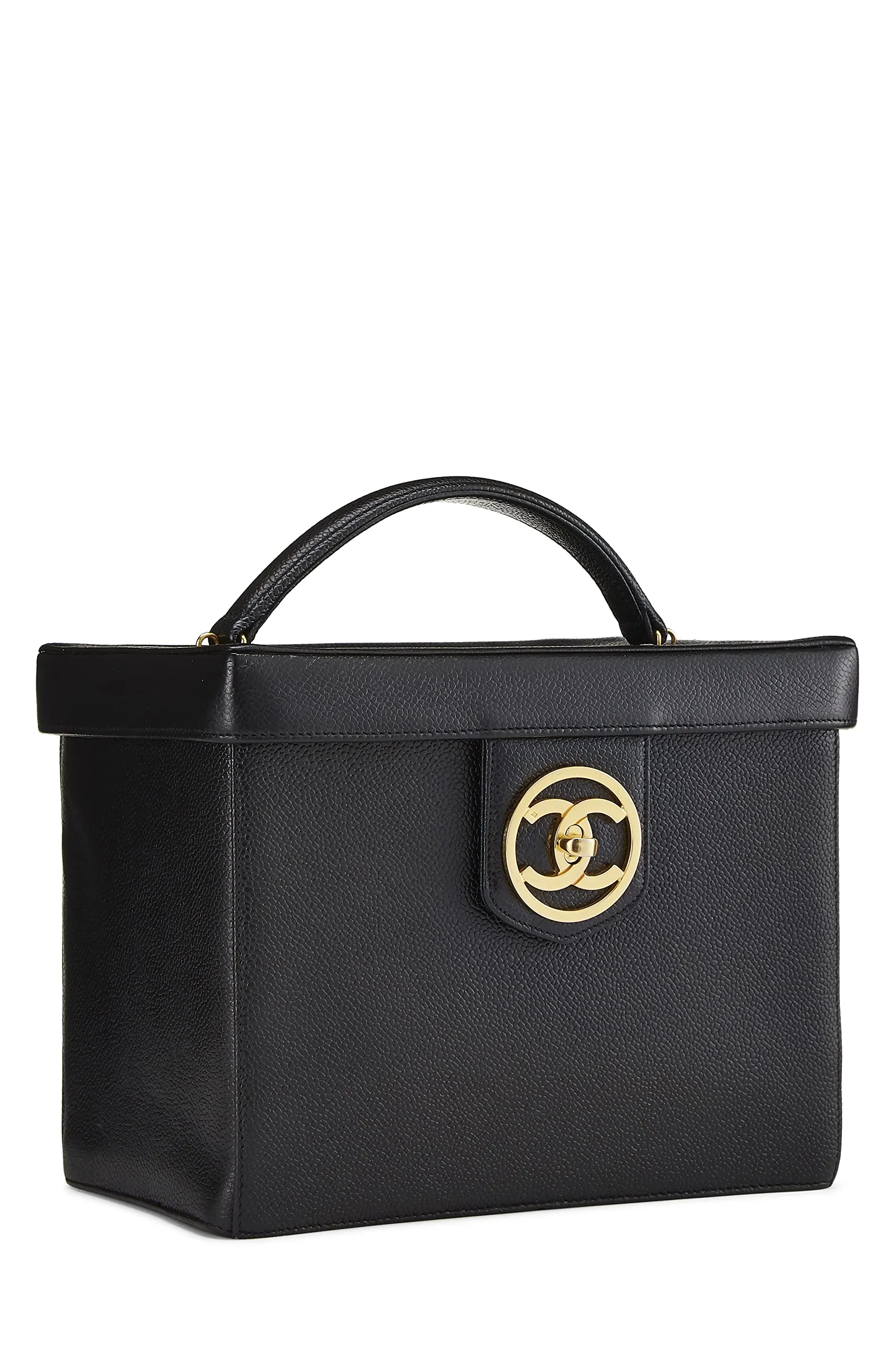 Caviar Chanel, Weekly deal Vanity  Large, Enormous discount Black Black