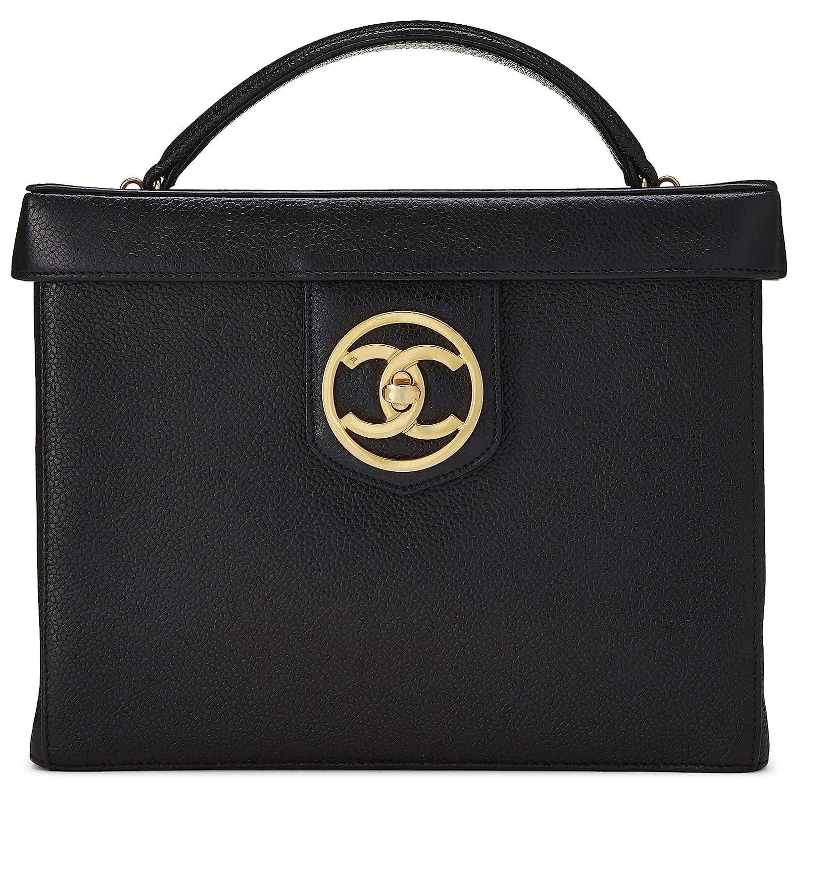Caviar Chanel, Weekly deal Vanity  Large, Enormous discount Black Black