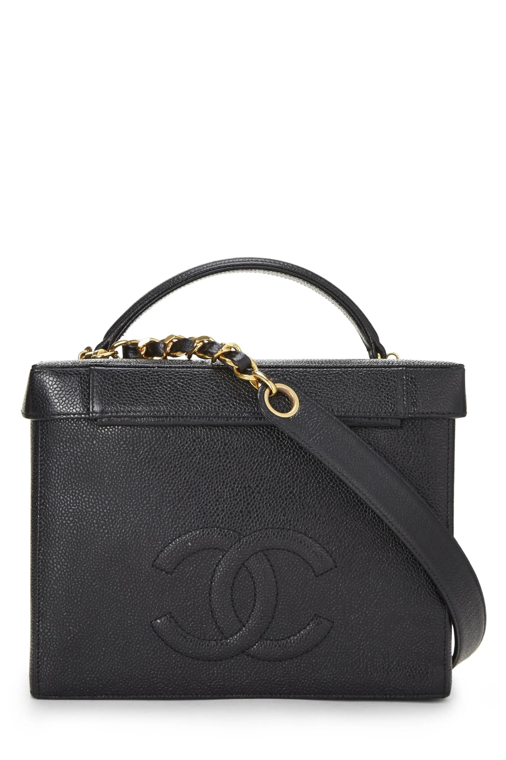Caviar Chanel, Weekly deal Vanity  Large, Enormous discount Black Black