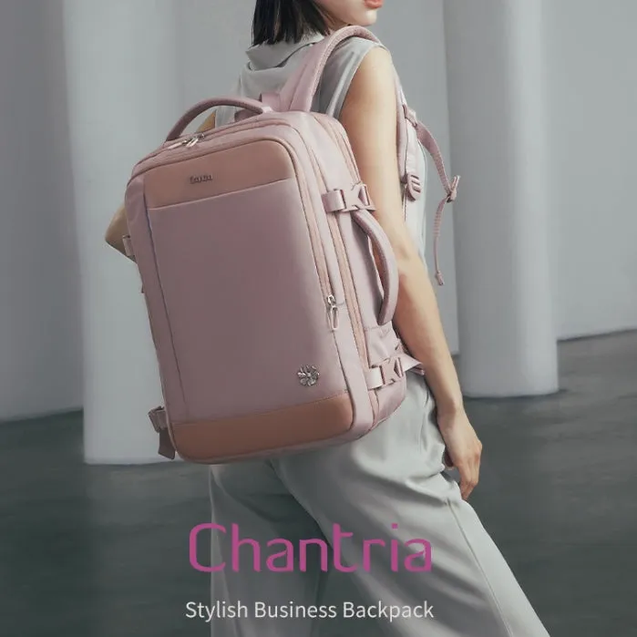 Chantria Iriz Women Laptop Backpack Business Travel Multi Compartment Laptop Backpack (15.6'')