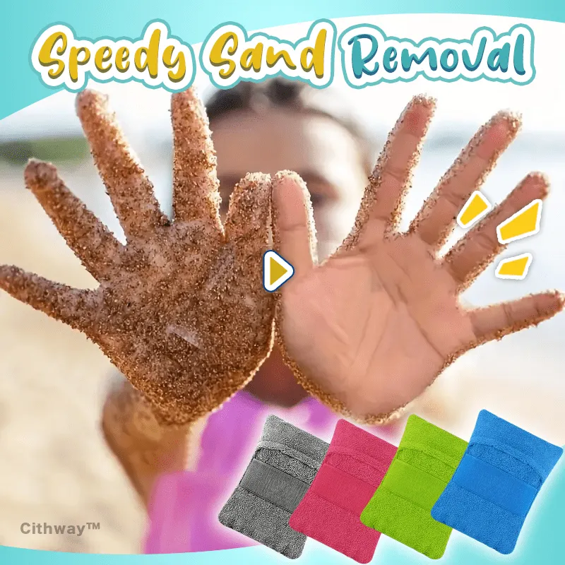 Cithway™ Sand-Removing Beach Pouch