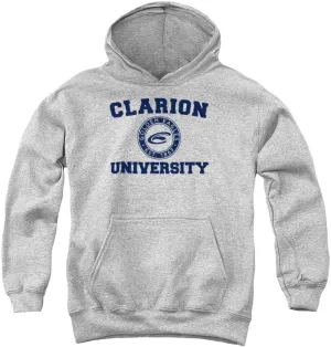 Clarion University Official Circle Logo Youth Kids Boy/Girls Pull-Over Hoodie Sweatshirt