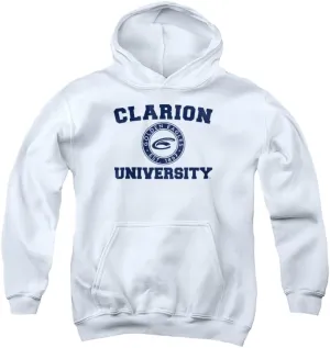 Clarion University Official Circle Logo Youth Kids Boy/Girls Pull-Over Hoodie Sweatshirt