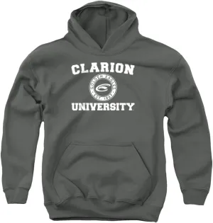 Clarion University Official Circle Logo Youth Kids Boy/Girls Pull-Over Hoodie Sweatshirt