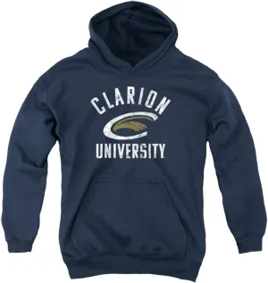 Clarion University Official Golden Eagles Logo Youth Kids Boy/Girls Pull-Over Hoodie Sweatshirt